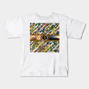 My African Adventure Wildlife Collage Kids T-Shirt